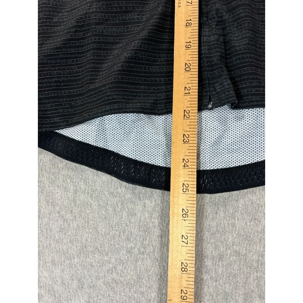 Pearl Izumi Full Zip Short Sleeve Cycling Jersey (Women's Large) Gray/Black - Picture 8 of 10